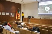 Laura Mestres, encargada de la ponencia sobre aromaterapia organizada por el COF de Castellón.