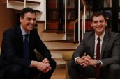 Pedro Sánchez Albert Rivera psoe ciudadanos