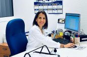 Myriam Gallego, del servicio de Farmacia Hospitalaria del Hospital de la Linea.