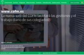 nueva web cofm