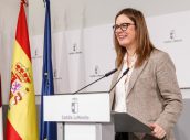 La consejera Portavoz de la Junta de Castilla La Mancha, Esther Padilla