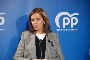 Carmen Fúnez, vicesecretaria de Sanidad y Política Social del PP.